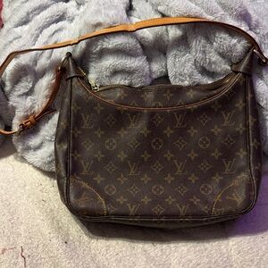 Louis Vuitton Dark Brown Monogram Shoulder Bag